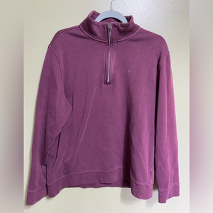 Calvin Klein Classic Quarter Zip Sweater, Size‎ L